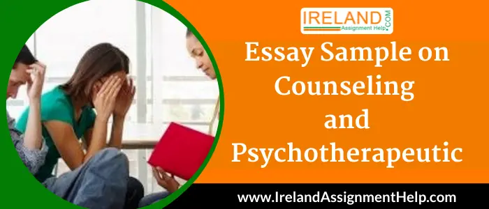 Essay Sample on counseling and psychotherapeutic
