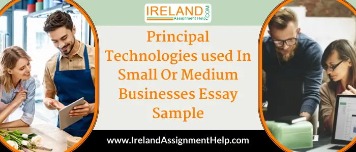 Principal Technologies used in Small or Medium Businesses Essay Sample