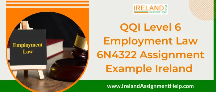 6N4322 Employment Law QQI Level 6 Assignment Sample