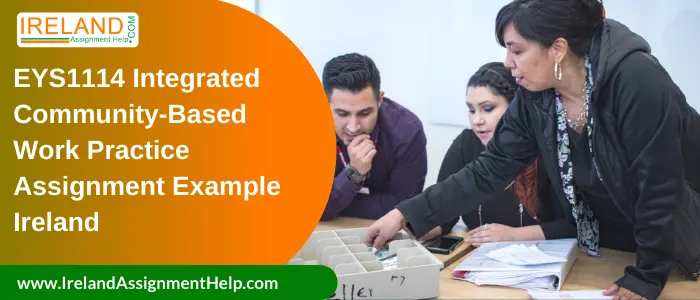 EYS1114 Integrated Community Based Work Practice Assignment Sample Ireland